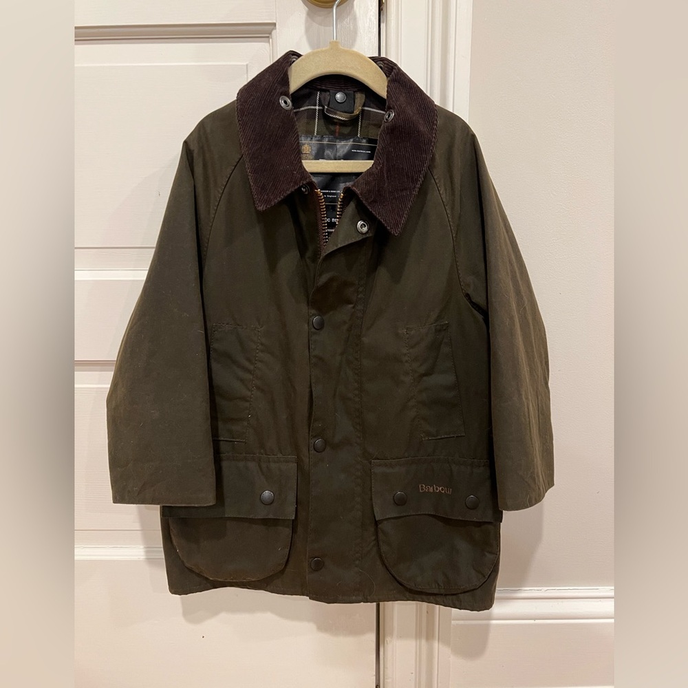 Kids Barbour Jacket Classic Beaufort size small